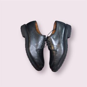 Alden Men's 71178 - Mocc Toe Blucher - Black Aniline Size 8.5